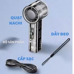 Quạt Sò Lạnh Cầm Tay Kachi MK419: Mát Lạnh Tức Thì, Đánh Tan Nóng Bức!
