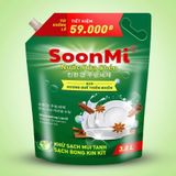  Nước rửa chén hương Quế Soonmi túi lớn 3.8L MK 