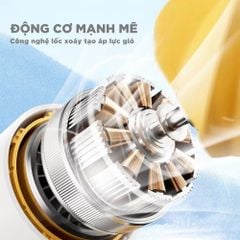 Quạt Phản Lực Cầm Tay Kachi MK406 – Pin 4000mAh, Gió Mạnh Gấp 1.5 Lần