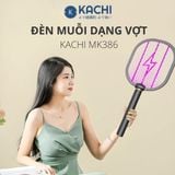  Đèn muỗi có chức năng vợt muỗi Kachi MK386 với đế sạc tích hợp 