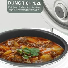 Nồi cơm điện 1.2L Mishio MK387