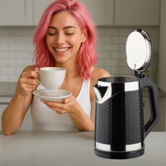 Bình đun siêu tốc Mishio MK403 dung tích 1.8L vỏ nhựa cách nhiệt chống bỏng