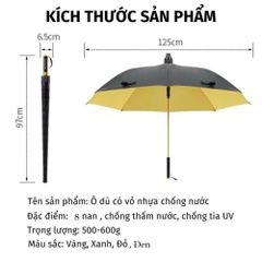Ô Che Mưa Cỡ Lớn Kachi MK416 – Dù Cao Cấp Gập Gọn, Tự Động, Chống Gió Lật, Chống Tia UV