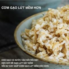 Nồi cơm điện lòng sứ dưỡng sinh 1.2L Mishio MK381