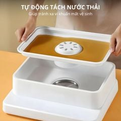 Nồi hấp hơi nước 3 tầng 24L Mishio MK384 800W