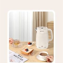 Bình Đun có chức năng giữ nhiệt 1.7 Lít Mishio MK385 inox 304