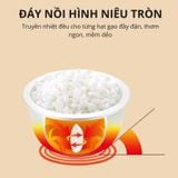  Nồi cơm điện lòng sứ dưỡng sinh 1.2L Mishio MK381 