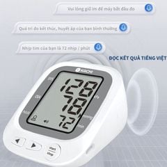 Máy đo huyết áp bắp tay Kachi JN-163B MK | Trợ lý AI đọc kết quả tiếng Việt | Hỗ trợ người cao tuổi mắt kém