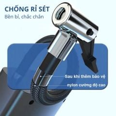 Máy bơm pin Kachi MK374 - Bơm xăm lốp ô tô, xe máy, xe đạp, phao, bóng