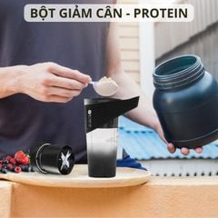 Máy xay sinh tố chạy pin 460ml Mishio MK371 cầm tay mang đi mọi nơi dễ dàng