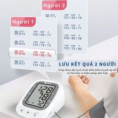 Máy đo huyết áp bắp tay Kachi JN-163B MK | Trợ lý AI đọc kết quả tiếng Việt | Hỗ trợ người cao tuổi mắt kém