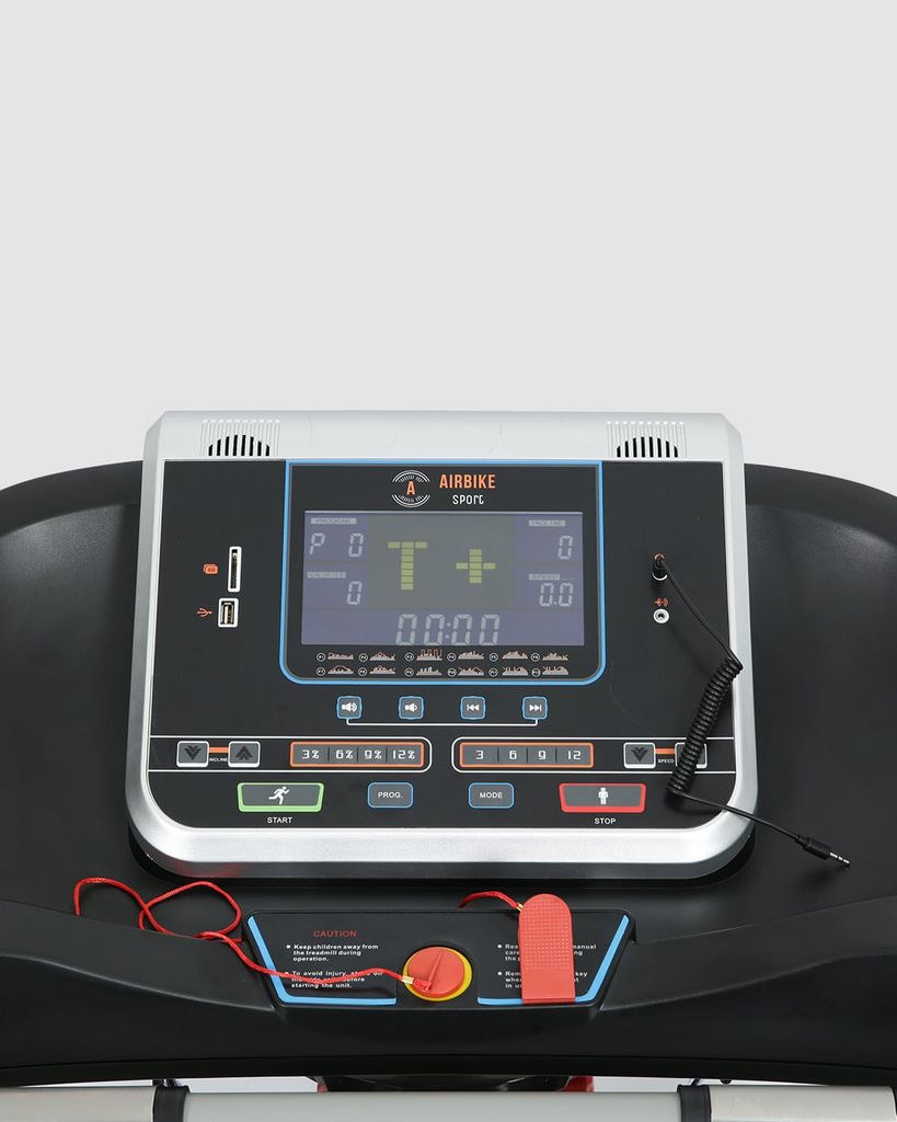 Máy chạy bộ thể dục cao cấp Airbike Sport MK338 thảm 480mm - thanh lý hàng trưng bày