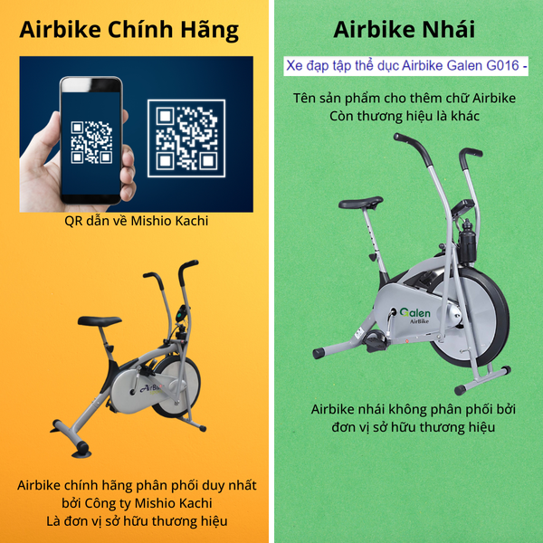  Xe đạp tập thể dục Air Bike MK98 