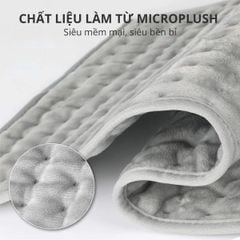 Thảm Chườm Nóng Kachi MK363 giảm đau nhức, đệm sưởi ấm, chăn điện