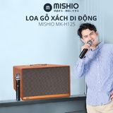  Loa gỗ xách di động Mishio MK-H125 (tặng kèm Micro) 