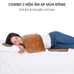Thảm Chườm Nóng Kachi MK363 giảm đau nhức, đệm sưởi ấm, chăn điện