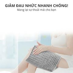 Thảm Chườm Nóng Kachi MK363 giảm đau nhức, đệm sưởi ấm, chăn điện