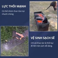 Máy Thổi Bụi vệ sinh Không Dây Kachi MK367 kèm phụ kiện hút bụi