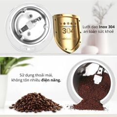 Máy xay bột khô inox 304 Mishio MK359