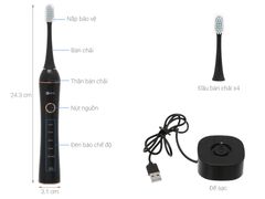 Bàn Chải Điện sóng âm Kachi Sonic MK309