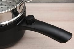 Nồi nấu đa năng Mishio MK321 |  Dung tích 1.5L kèm xửng hấp inox 304