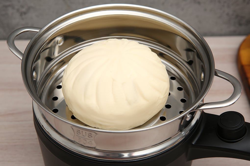 Nồi nấu đa năng Mishio MK321 |  Dung tích 1.5L kèm xửng hấp inox 304