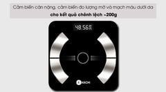 Cân Điên Tử Bluetooth Phân Tích Chỉ Số Cơ Thể Kachi MK223