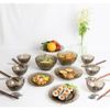Bộ bàn ăn 12 món Beau Rivage nâu khói Creole DURALEX - MADE IN FRANCE