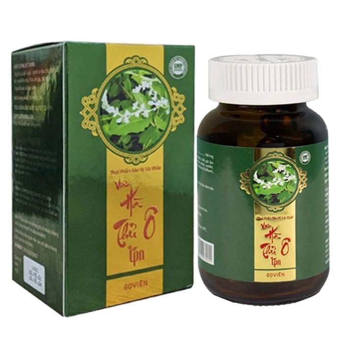 Thảo Dược làm đen râu tóc Viên Hà Thủ Ô TPN - TPCN hộp 60 viên x 4 hộp / liệu trình (240 viên)