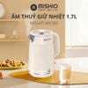 Bình Đun có chức năng giữ nhiệt 1.7 Lít Mishio MK385 inox 304