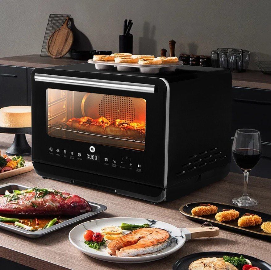 Lò Chiên Không Dầu Kết Hợp Hơi Nước Mishio MK318 20 Lít