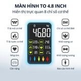  Máy quét chỉ số cơ thể Kachi MK370 CÔNG NGHỆ FEETID NHẬN DIỆN NGƯỜI DÙNG MÀ K CẦN KẾT NỐI APP 