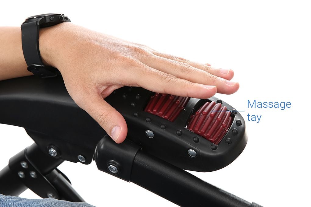 Ghế Xếp Massage Tay Kachi MK234 Khung Thép Cao Cấp