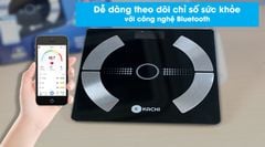 Cân Điên Tử Bluetooth Phân Tích Chỉ Số Cơ Thể Kachi MK223