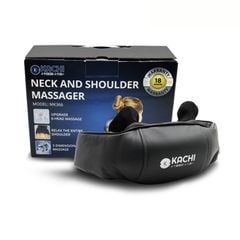 Máy Massage Cổ Vai Gáy Kachi MK366 | Bi lăn 4D mô phỏng tay người | Nhiệt hồng ngoại chườm ấm