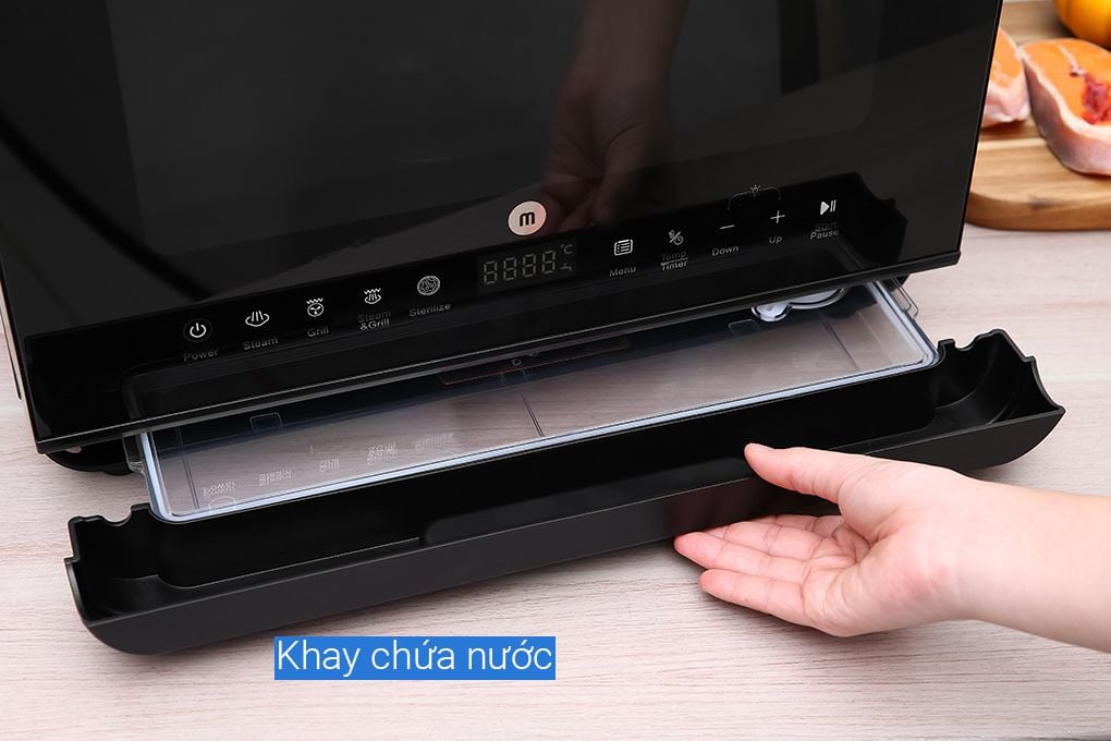 Lò Chiên Không Dầu Kết Hợp Hơi Nước Mishio MK318 20 Lít