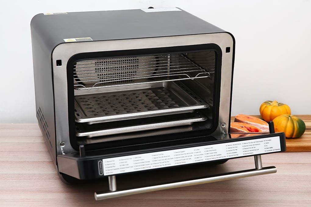 Lò Chiên Không Dầu Kết Hợp Hơi Nước Mishio MK318 20 Lít