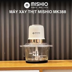 Máy Xay Thịt Đa Năng Mishio MK388 - Cối Thủy Tinh 2L, Xay Nhuyễn Mọi Loại Thực Phẩm, Đa Dụng, Tiện Lợi