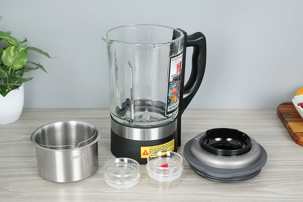 Máy làm sữa hạt và Xay Chân Không Mishio MK307 800W 1.75L