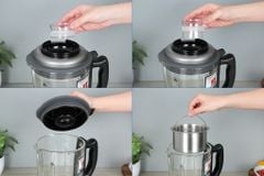 Máy làm sữa hạt và Xay Chân Không Mishio MK307 800W 1.75L