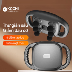 Máy Massage 6 Đầu Rung Kachi MK390 Chạy Pin - Giải Pháp Thư Giãn Tối Ưu Cho Cơ Thể