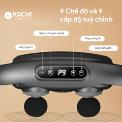 Máy Massage 6 Đầu Rung Kachi MK390 Chạy Pin - Giải Pháp Thư Giãn Tối Ưu Cho Cơ Thể