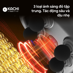 Máy Massage 6 Đầu Rung Kachi MK390 Chạy Pin - Giải Pháp Thư Giãn Tối Ưu Cho Cơ Thể
