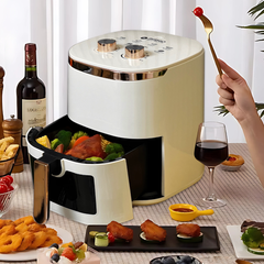 Nồi Chiên Không Dầu 8 Lít Mishio MK391 - Dung Tích Khổng Lồ, Nướng Nguyên Con Gà, Giá Cực Rẻ