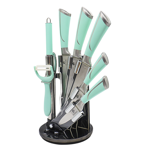 Bộ dao 9 món thép không gỉ cao cấp MK MishioxScooking