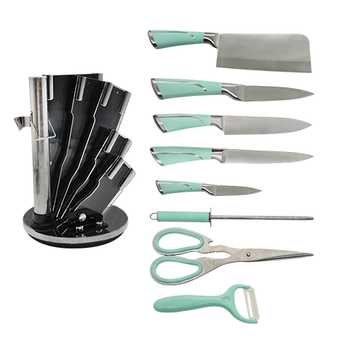 Bộ dao 9 món thép không gỉ cao cấp MK MishioxScooking