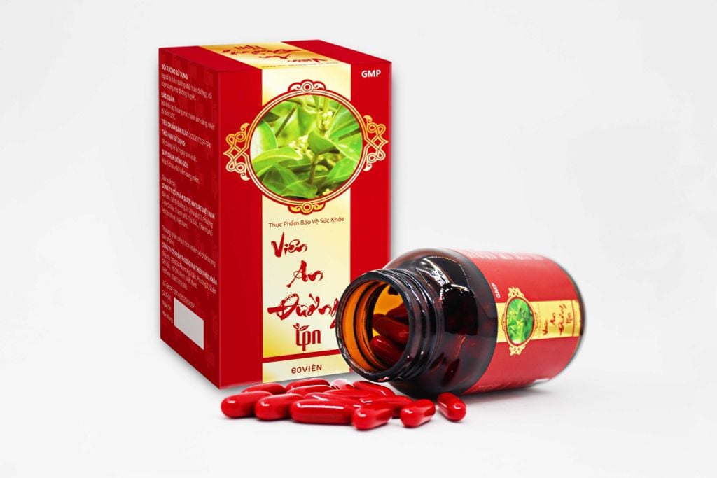 Viên hạ đường Viên An Đường TPN - TPCN hộp 60 viên x 3 hộp / liệu trình (180 viên)
