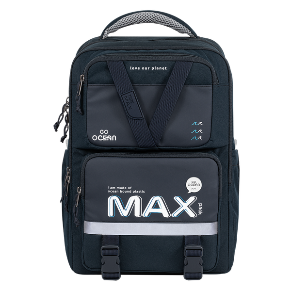  Balo Max Pack Ergonomic Pro 2 - Double Navy [Go Ocean] 