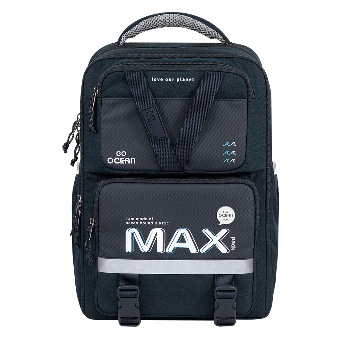  Balo Max Pack Ergonomic Pro 2 - Double Navy [Go Ocean] 