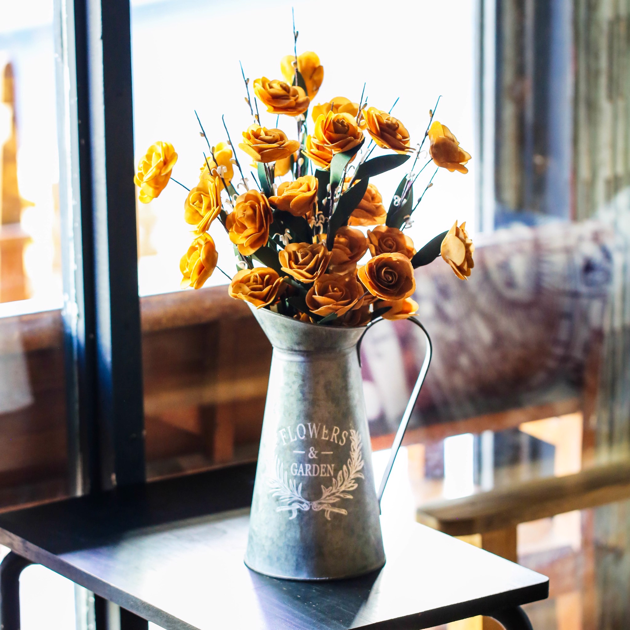 Combo hoa mai trân châu handmade